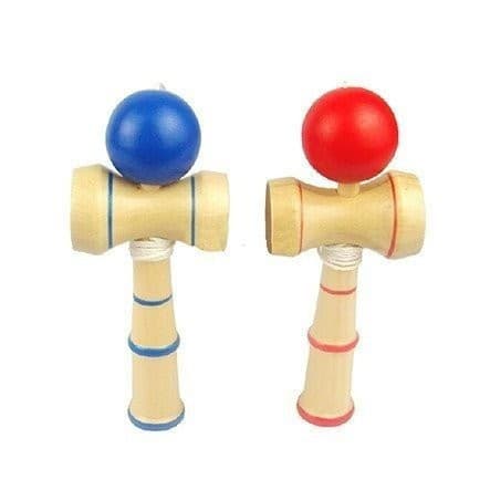 [Kid Funny Kendama Ball Jogo Tradicional Japonês De Madeira Habilidade Brinquedo Educacional Presente COD