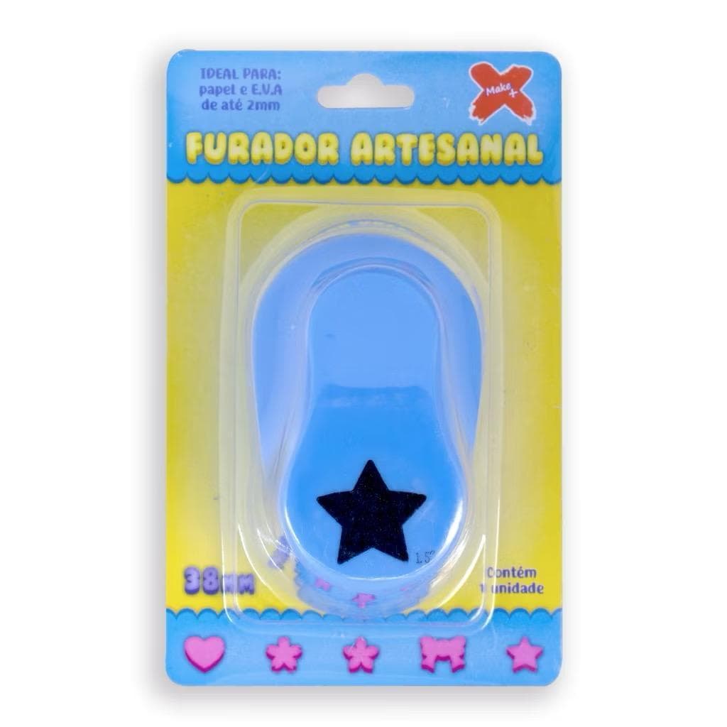 Furador de Papel Estrela 38mm (3,8cm) Para EVA Scrapbook Artesanato