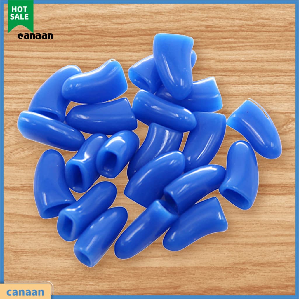 canaan | 20 Pçs Cão De Estimação Gato Pata Garra Anti-Risco Macio Silicone Tampas De Unhas Capas Protetoras Bainha Para 