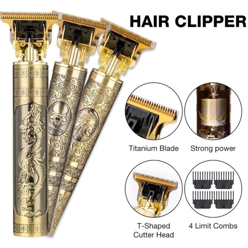 Máquina De Cortar Cabelo Para Barba Masculina Designer Aleatório Elétrico estilo proficional SU