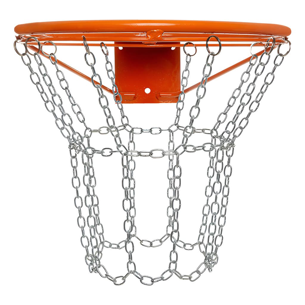Rede De Basquete Corrente Galvanizada Classic Com Argola 10 Pontas