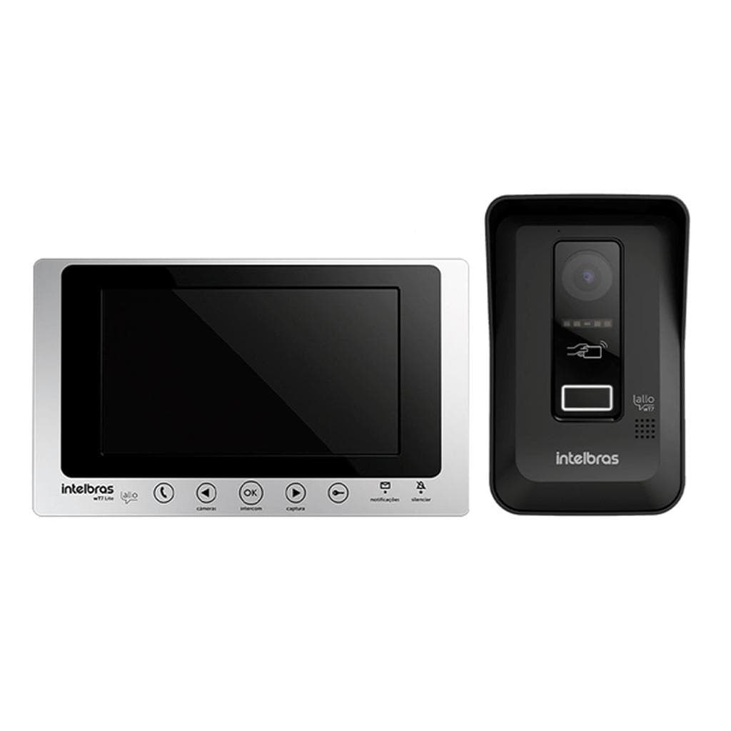 Vídeo Porteiro Intelbras 7" Wt7 Lite Wifi
