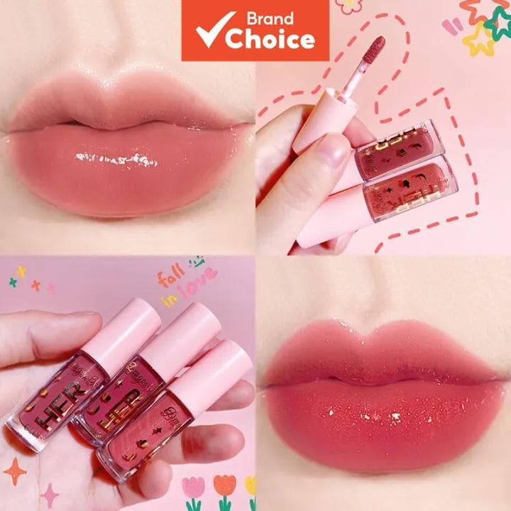 Jelly Mirror Lip Glaze-À Prova D'água E De Longa Duração , Hidratante Brilhante , Maquiagem Labial Diária De Alto Brilho