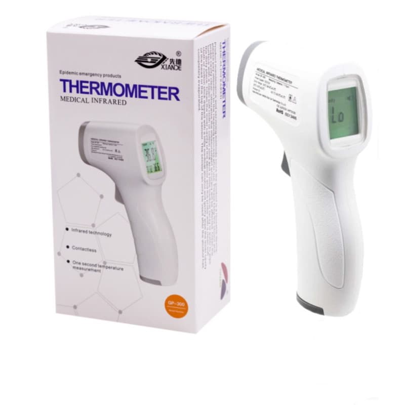 Termômetro Infravermelho Medidor de Temperatura Corporal Digital para crianças e adultos
