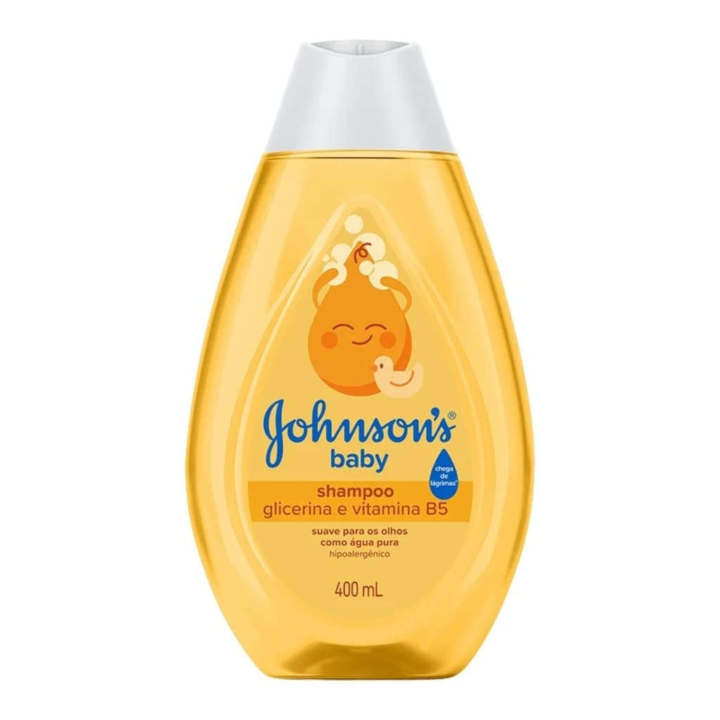 SHAMPOO JOHNSONS BABY DE GLICERINA  E VITAMINA B5 400ML