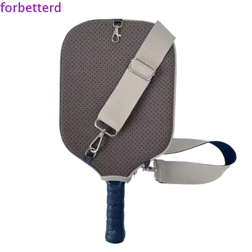 Manga Para Raquete De Pickleball FORBETTERD , Alça De Ombro Única Com Zíper E Design De Capas Remo , Neoprene