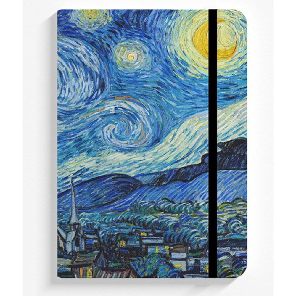 CAderno Sketchbook para desenho Capa dura obras de arte Van Gogh - Monet - Vermeer - Botticelli