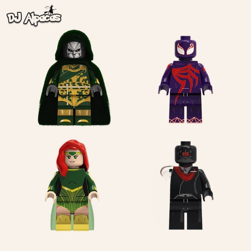 Blocos De Construção Figuras Brinquedo Colecionável HG01 HG02 HG03