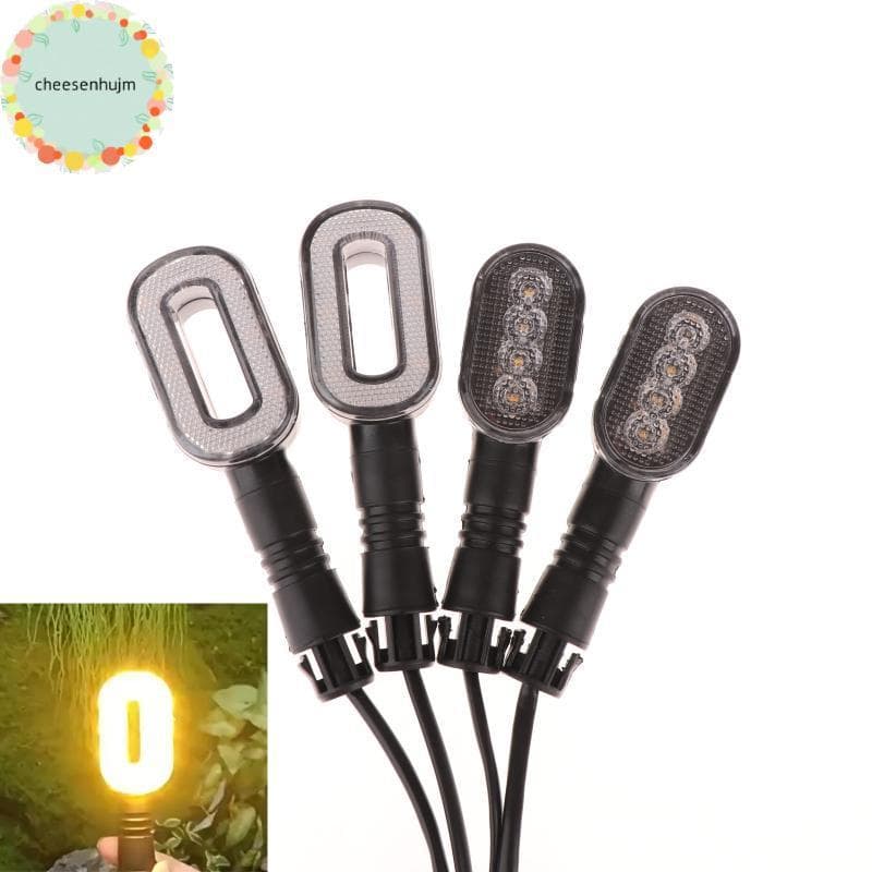 cheesenhujm 2 Peças Luz Traseira De Buzina De Sinal De Mudança De Direção De Bicicleta 36V/48V/60V/72V Aviso De BR