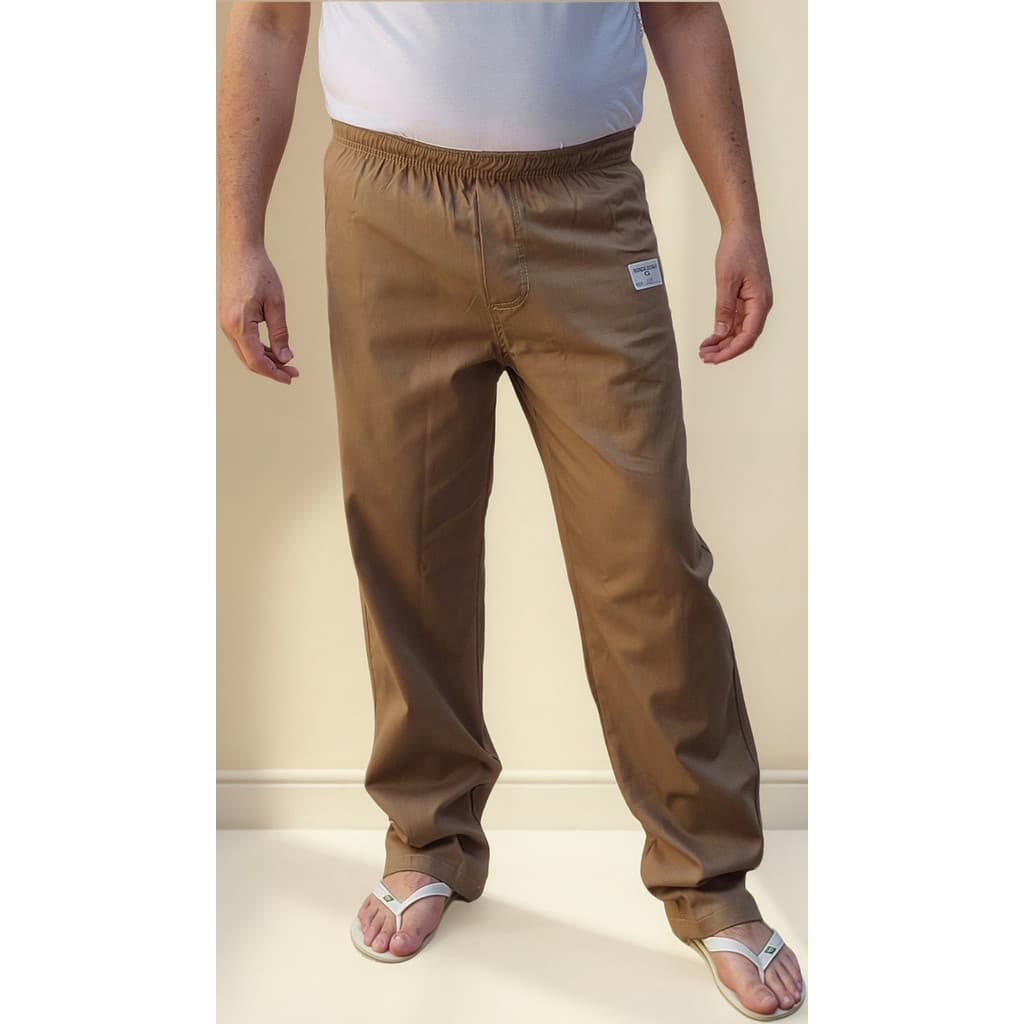 Calça Sarja Brim Cdp Padrão Preso Cadeia Penitenciária