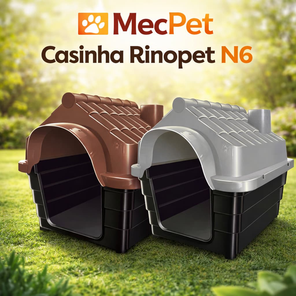 Casa Casinha Plastica De Cachorro Cães N6 Desmontável