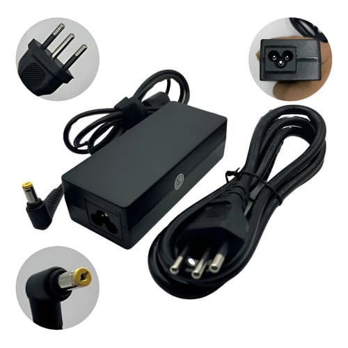 Carregador Para Notebook Acer Aspire Ultrabook 19v 3.42a 65w Pino 5.5 X 1.7 mm