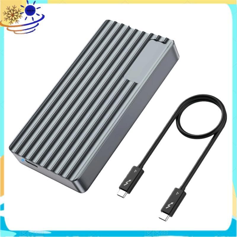 USB4 40Gbps M . 2 Nvme Caso M2 SSD Gabinete Compatível Para 4 3 Leitor Habitação Disco Rígido Caixa