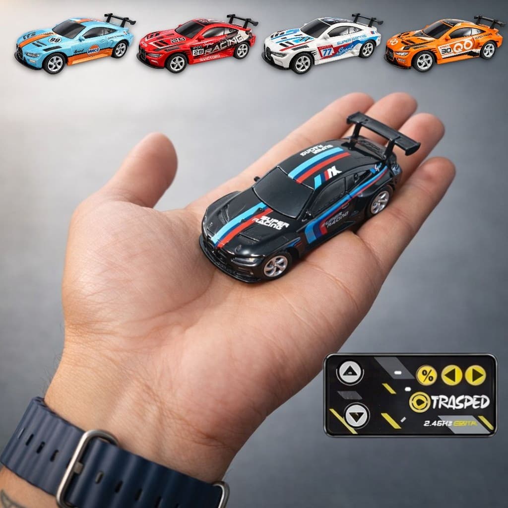 Mini Carrinho de controle Remoto Recarregável app para controlar pelo celular