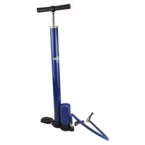Bomba Para Encher Pneus Com Pistão Simples 8897 Brasfort Cor Azul