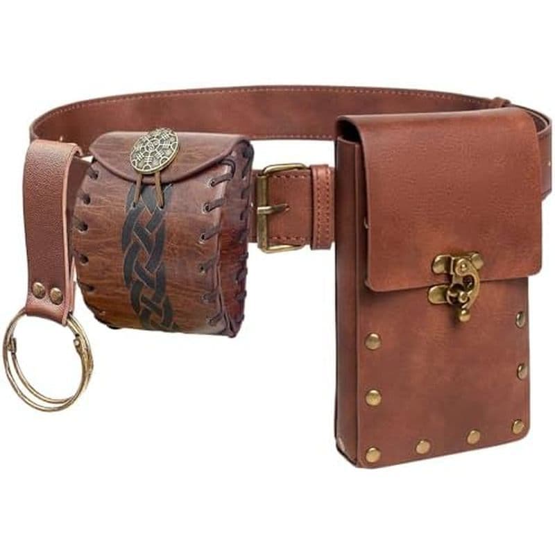 Cinto Renascentista Bolsa Moeda Saia Caminhada Conjunto Festival Medieval Traje Acessórios De Halloween Casual Fanny Pac