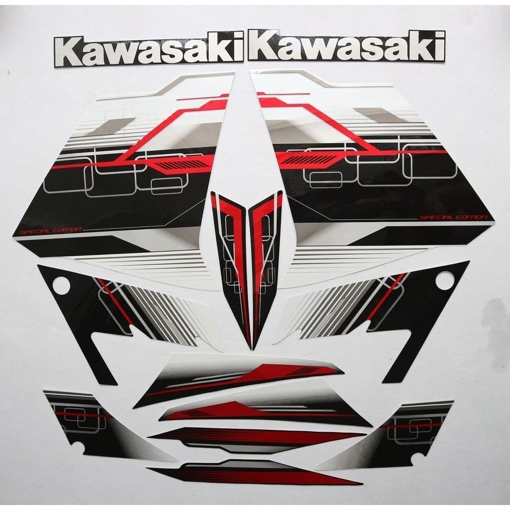 Adesivos de locomotiva adequados para kawasaki kawasaki NINJA300 13 anos adesivos de corpo de motocicleta suprimentos de