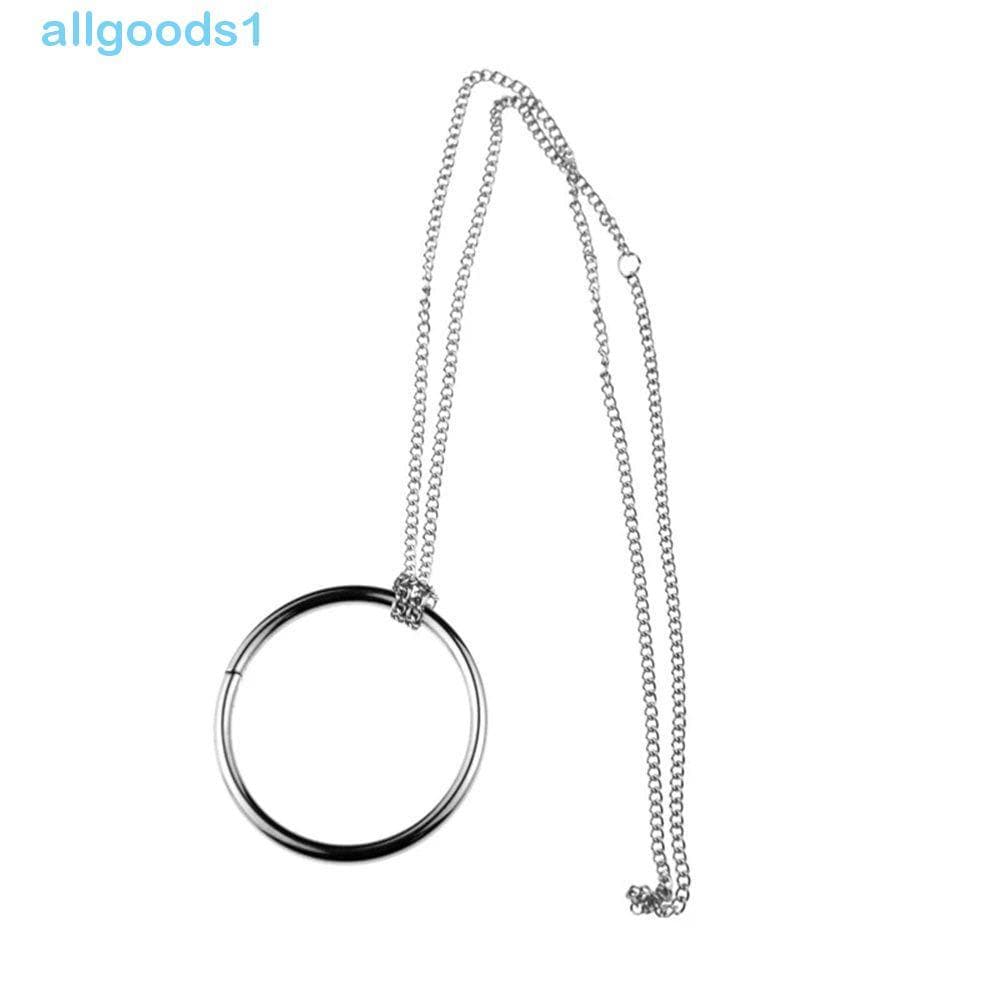 ALLGOODS Anel Mágico Presentes Acessório Adereços Mágicos Crianças Brinquedo Truque De Rua De Nó De Metal