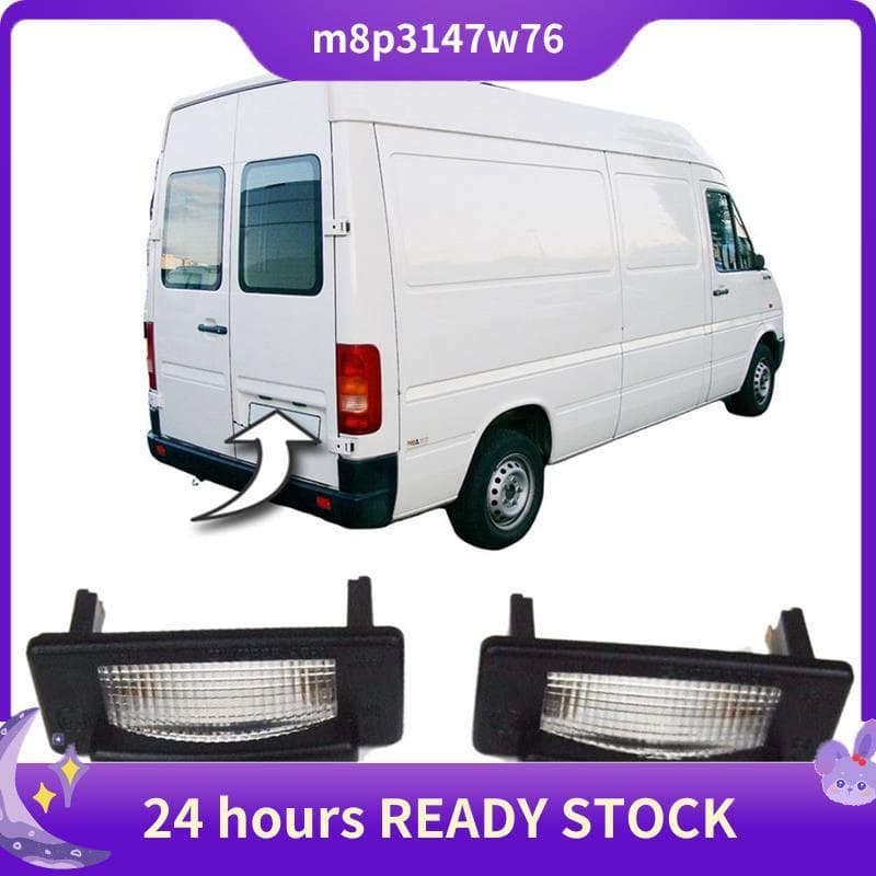 2 Pcs Sprinter Light Luz De Matrícula 9018200156 Para