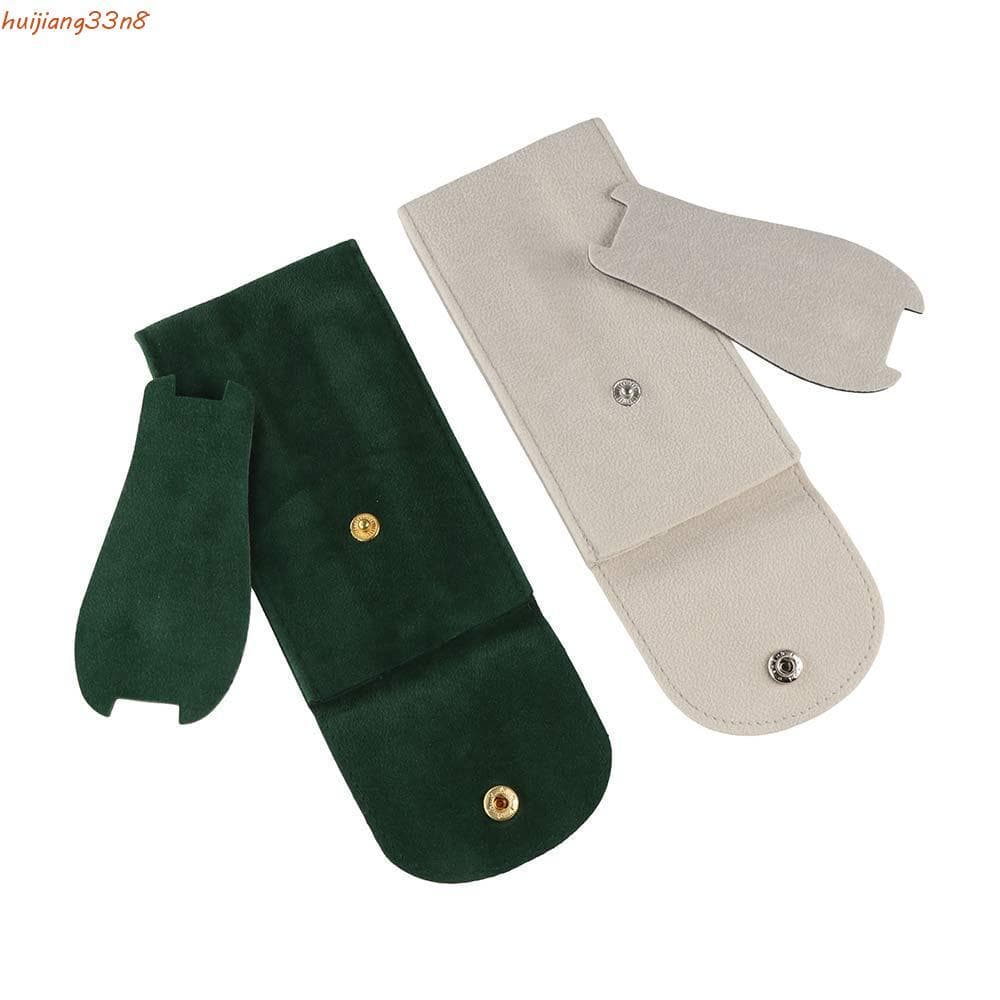 Caixa De Relógio HUIJIANG , Bolsa De Pressão Antipoeira De Veludo Leve Para Embalagem