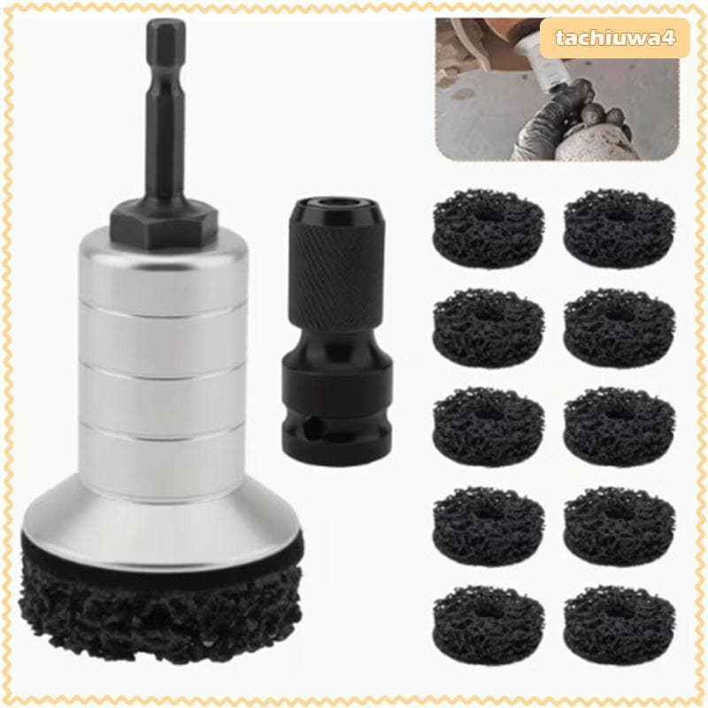 [Tachiuwa3] Conjunto De Ferramentas De Remoção De Ferrugem Do Cubo Freio Para Cuidados Com Rodas Automotivas Ferramenta 