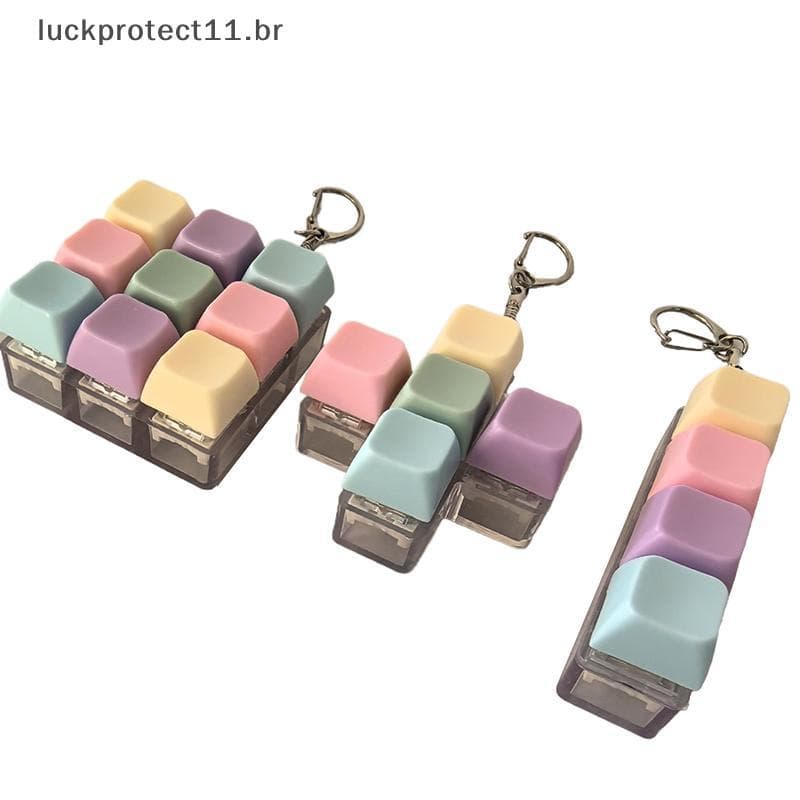 LTBR 1/4/5/9 Teclas Teclado Mecânico Eixo Testador Botão Keycap Chaveiro Dedo Tampas ~