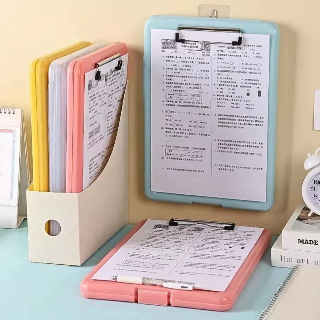 Peça Prancheta Com Armazenamento Pasta De Prancheta De Abertura