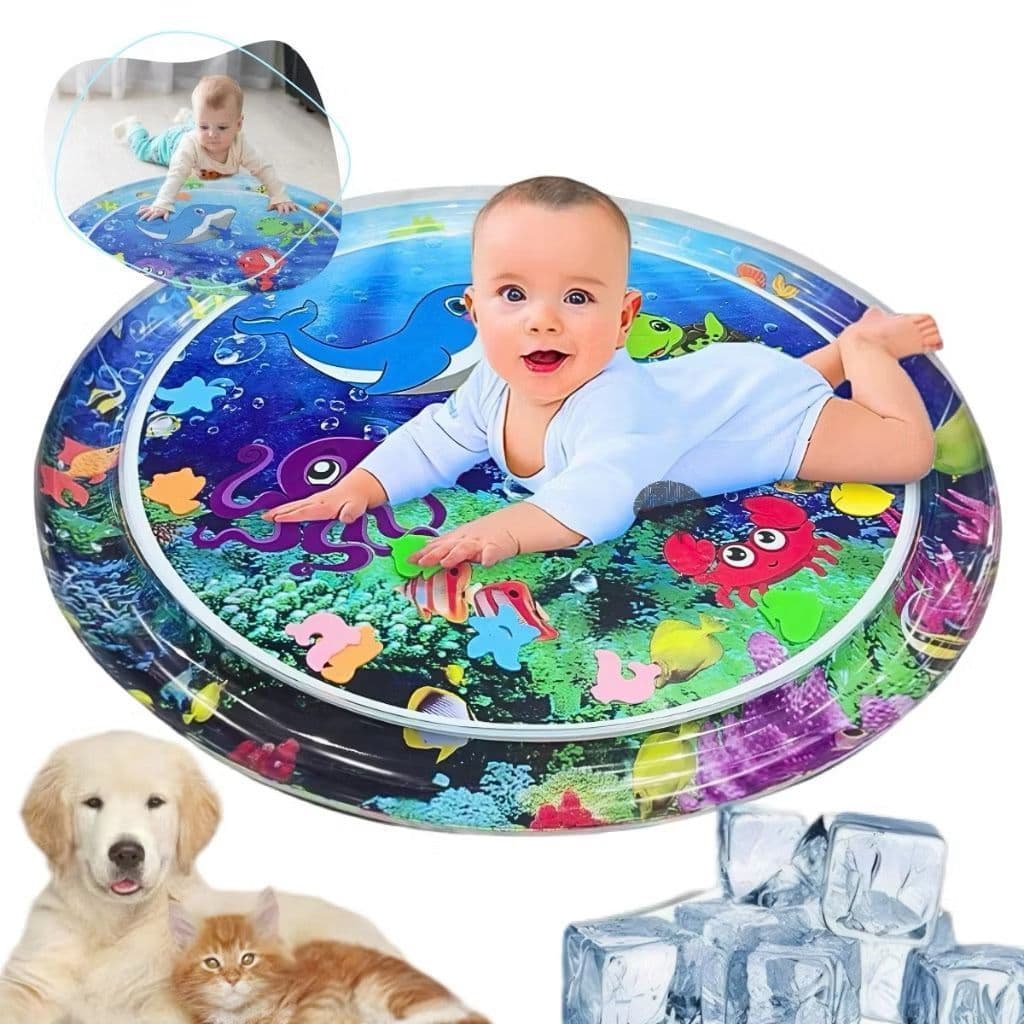 Sensor Tapete De Água Para Gatos Crianças Com Peixe De Estimação