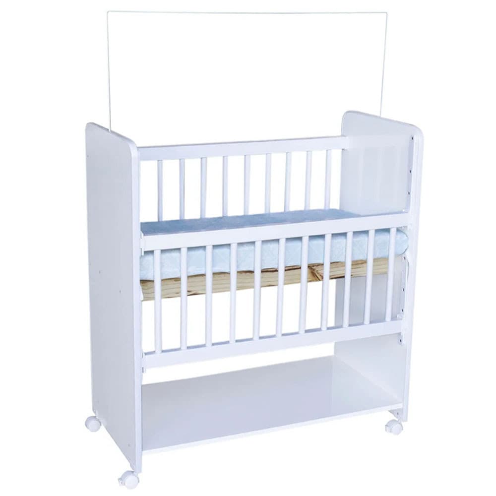 Mini Berço New Baby Bed Side Grade Móvel + Colchão