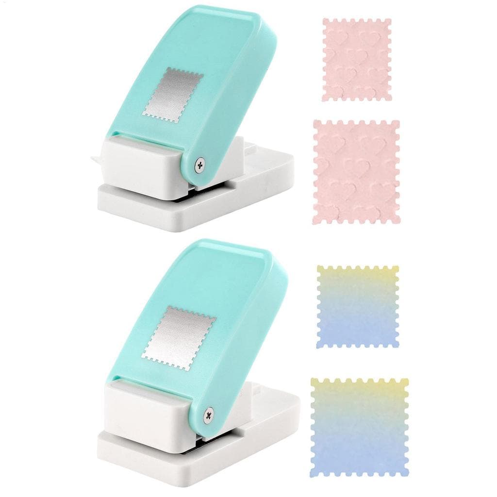 Perfurador De Papel Com Borda De Carimbo , Preciso , Quadrado , Retângulo , Cortador De Formato De Postagem Para Scrapbo