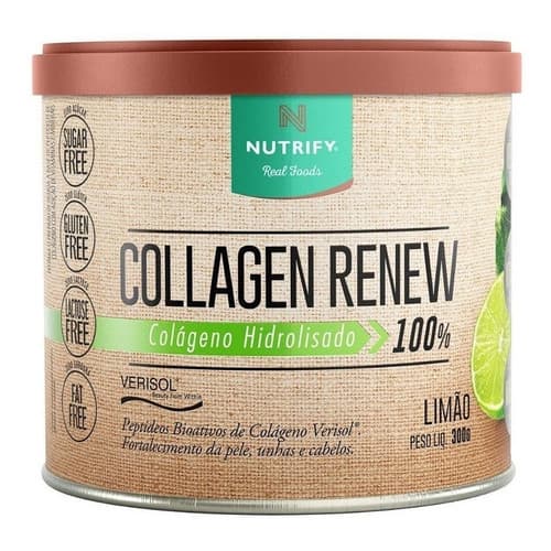 Collagen Renew Hidrolisado Nutrify - 300g - Colágeno Verisol