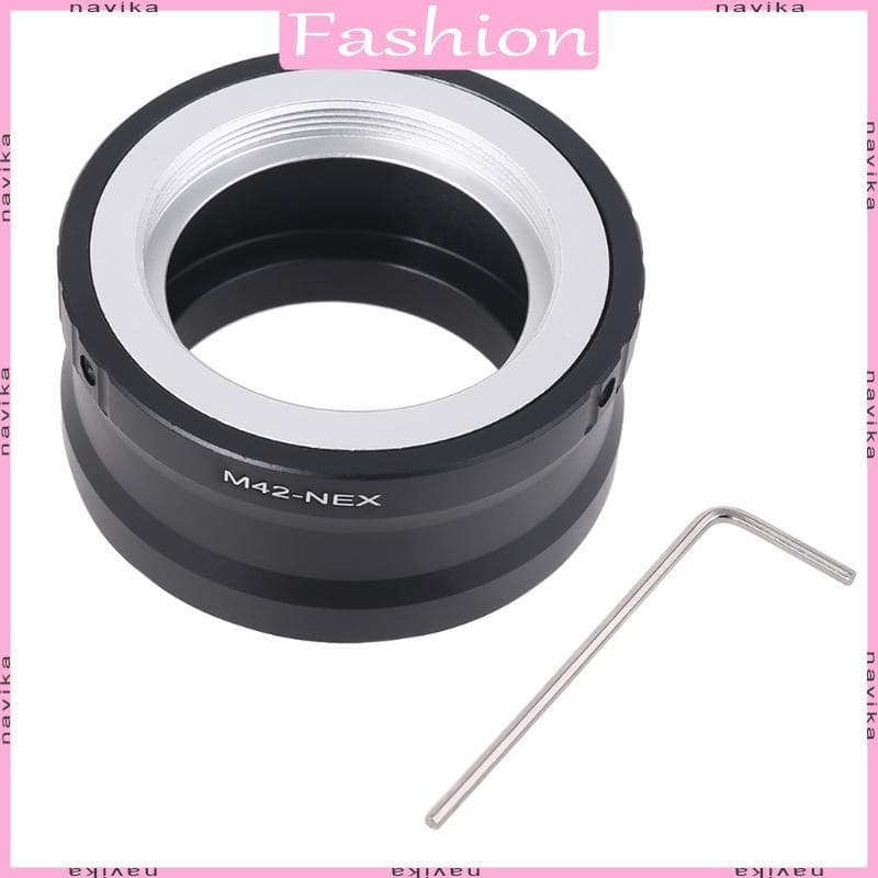 Adaptador Conversor Lente Câmera Parafuso M42 Para Montagem NEX-5-3 VG1