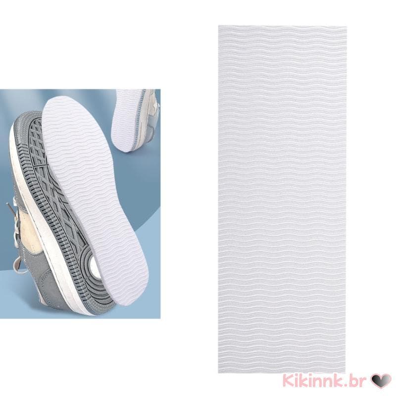 Adesivo Sapato Almofada Absorção Choque Antiderrapante Aperto Para Adulto Criança Tênis Trai