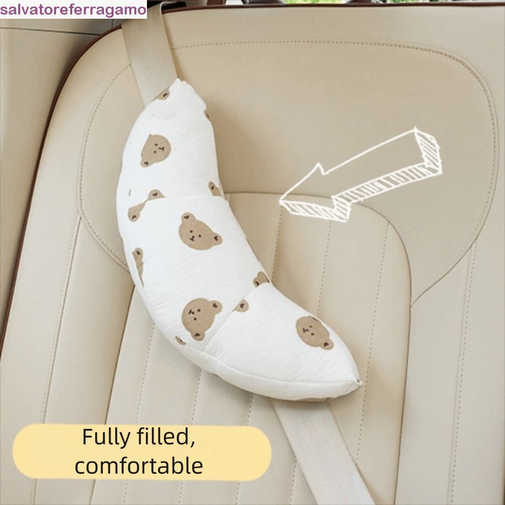 Capa De Cinto De Segurança SALVATOREFERRAGAMO , Almofada Protetora Macia Para Alça De Ombro , Protetor Four Seasons