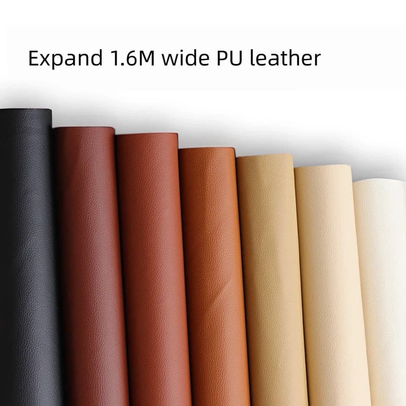 Tecido De Couro PU Com Padrão De Lichia , material , Fábrica artificial , Etiqueta Autoadesiva , Remendo De Reparo De So