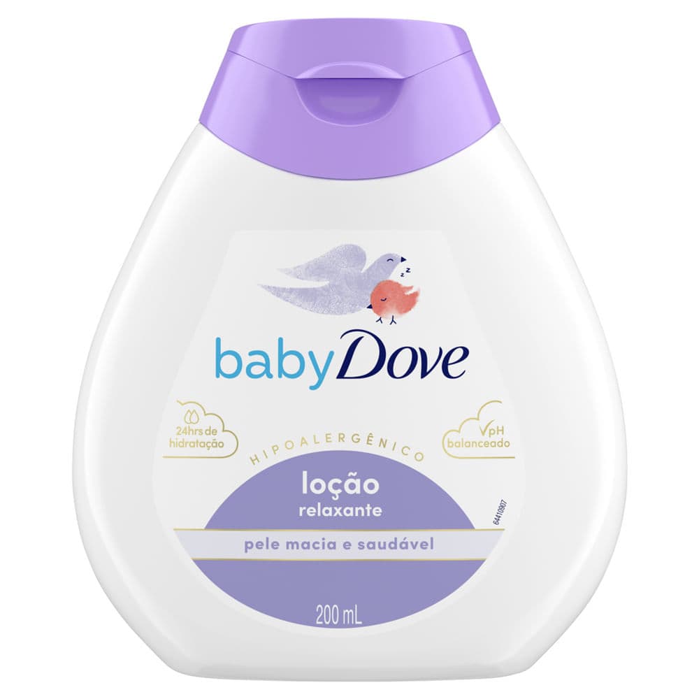 Loção Relaxante Hidratante Dove Baby Pele Macia e Saudável 200ml