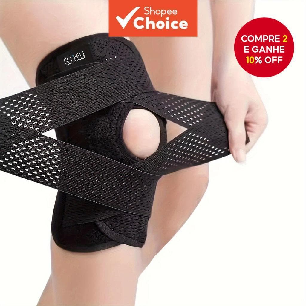 1Pc Joelheira Respirável Para Homens Mulheres Alívio Da Dor Ajustável