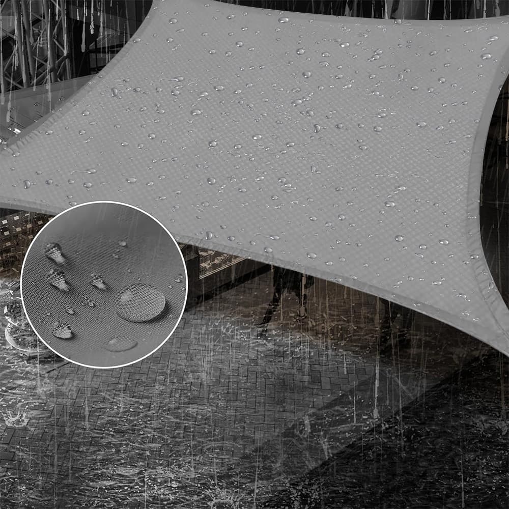 Enviamos De SP Toldo Impermeável 6x4m Oxford 420D Proteção UV Tela Sombreiro P/ Jardim Piscina