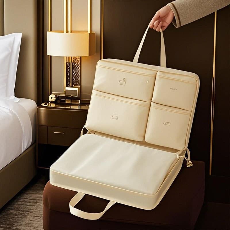 kit viagem 6Em1 Saco De Armazenamento De Viagem ,Roupas Dobrável De Grande Capacidade Bagagem À Prova De Poeira