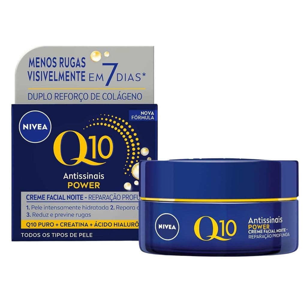 NIVEA Q10 Power Noite Creme Antissinais 50g