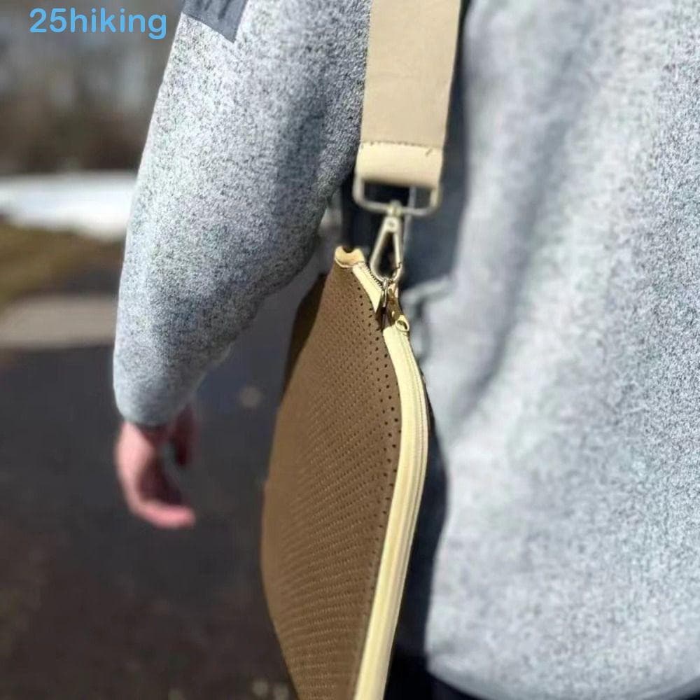 Manga De Raquete De Pickleball Para Caminhada , Alça De Ombro Único Com Zíper E Design Capas De Remo , Capa Contra Poeir