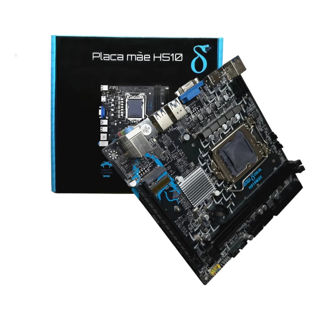 Placa Mãe H510 Mini-itx Intel 10/11 Geração Lga1200 Ddr4