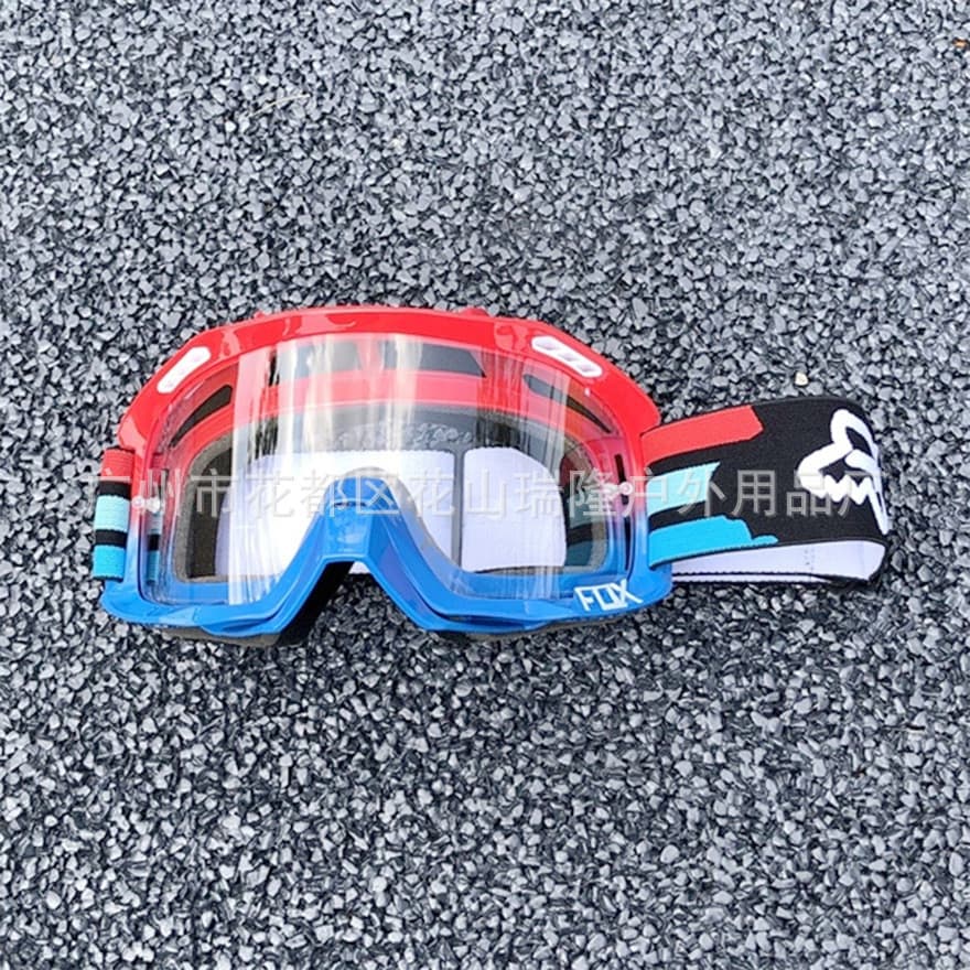 Ciclismo Ding óculos cartão fora de estrada raposa óculos Retro motocicleta óculos de esqui YJAF