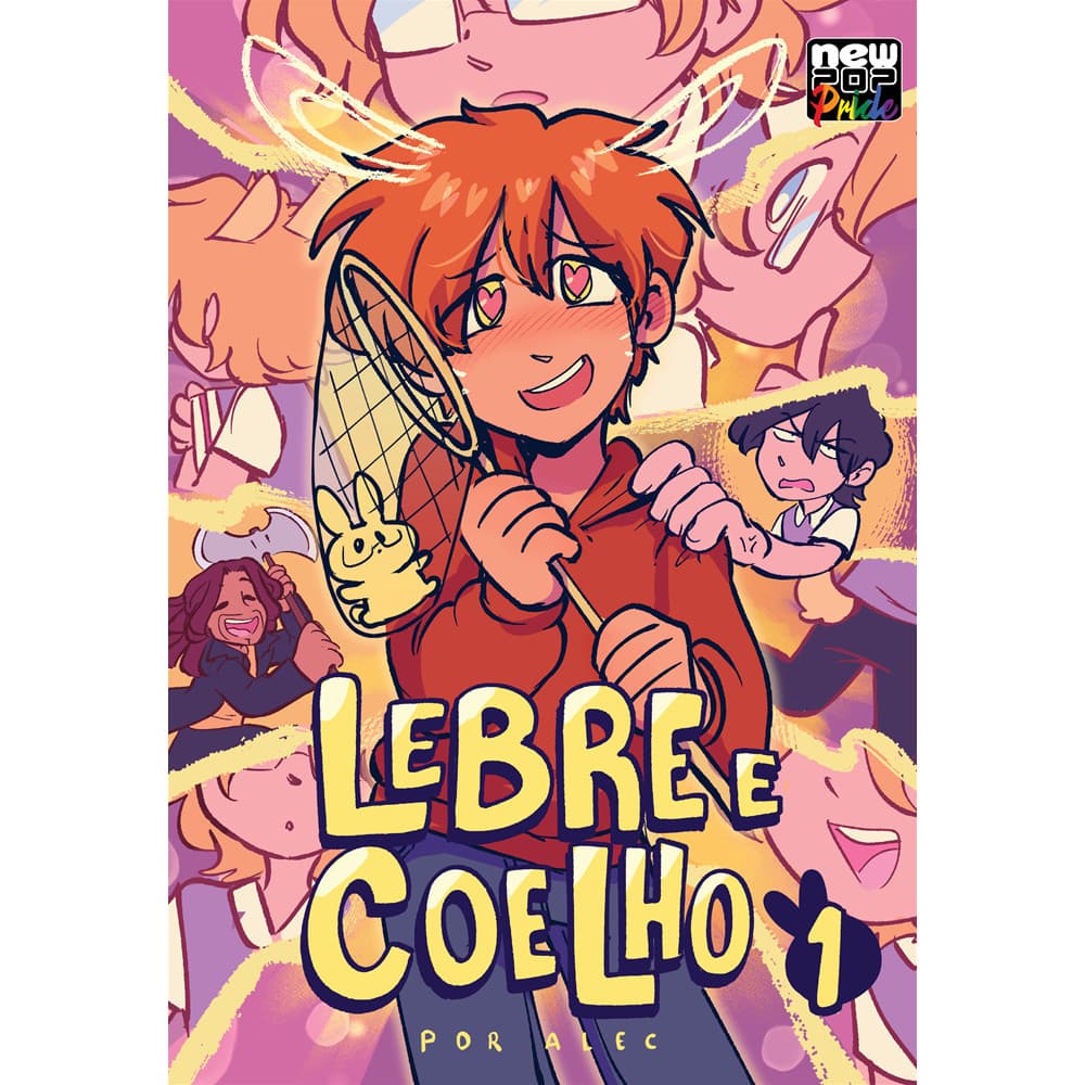 Mangá - Lebre e Coelho: Volume 01 (Full Color - Capa Nova) - por Alec (PRÉ-VENDA com previsão de envio em Abril/2026)
