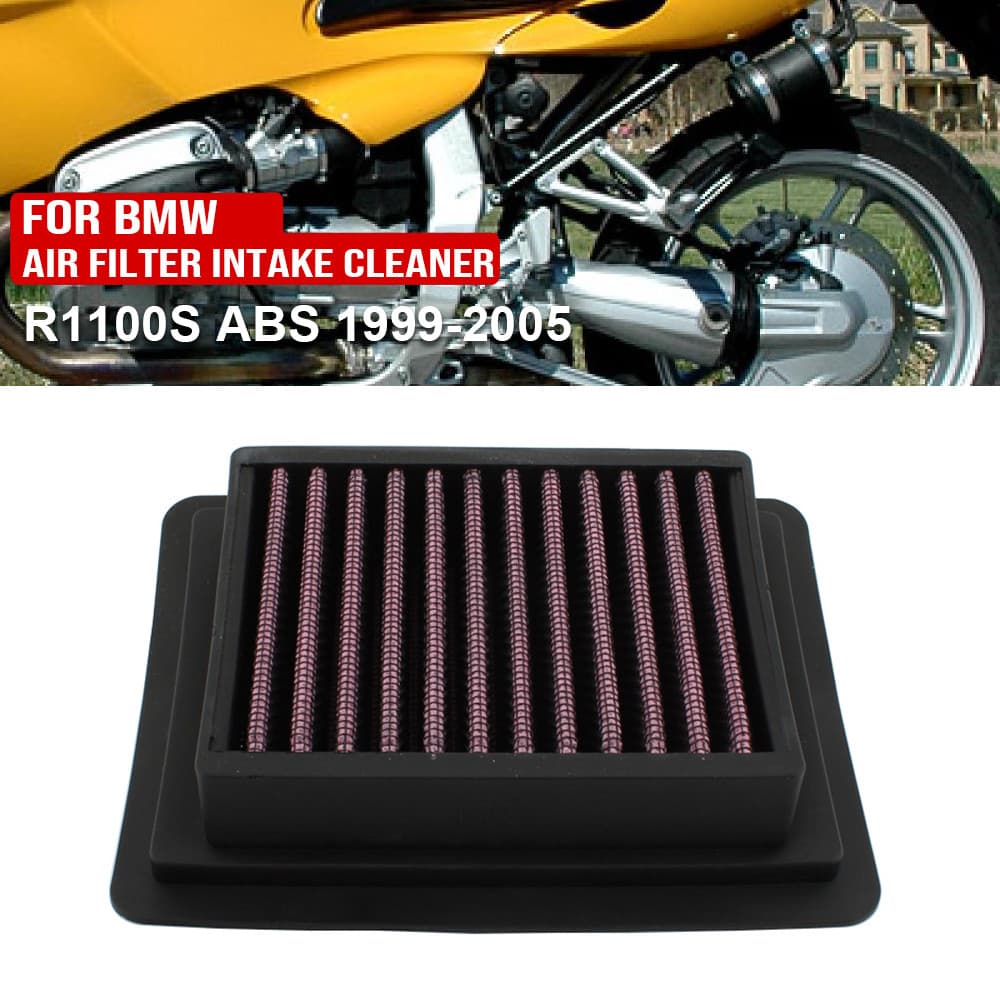 Limpador De Entrada De Filtro De Ar De Alto Fluxo Para Motocicleta , BMW R1100S R 1100 S ABS 1999 2000 2001 2002 2003 20