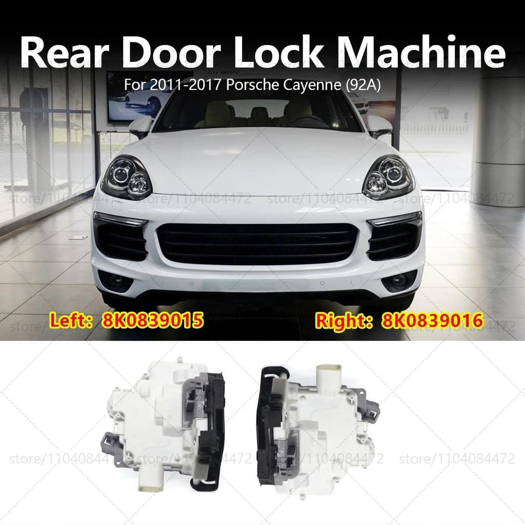 Para Porsche Cayenne 2011-2017 92A Trava Do Atuador Da Fechadura Porta Traseira OEM 8K0839015 8K0839016