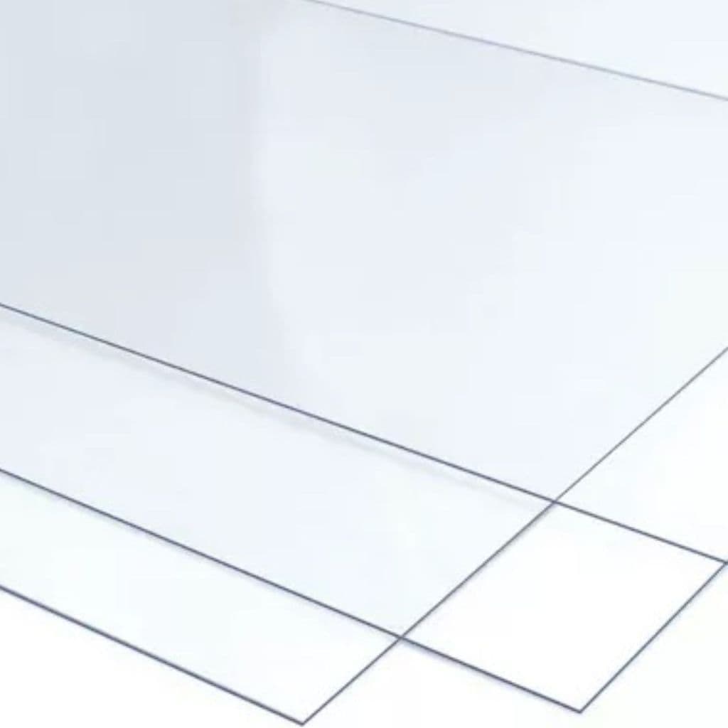 Placa Chapa Placa Pvc Transparente Cristal 120 X 60 Cm X 0,30mm Direto da Fabrica