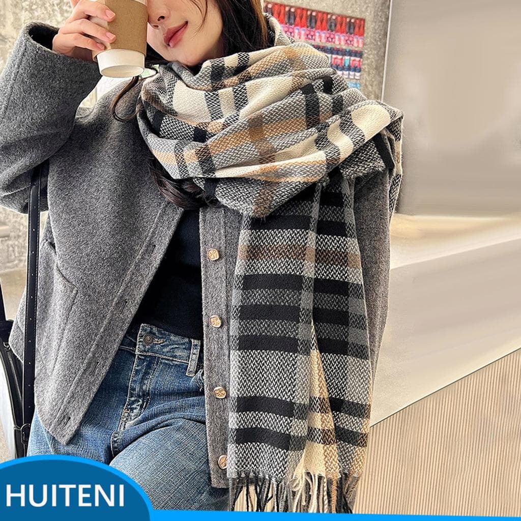 Lenços Cachecol Casual Estilo Retro Cabeça Envoltório Lenço Algodão Quente