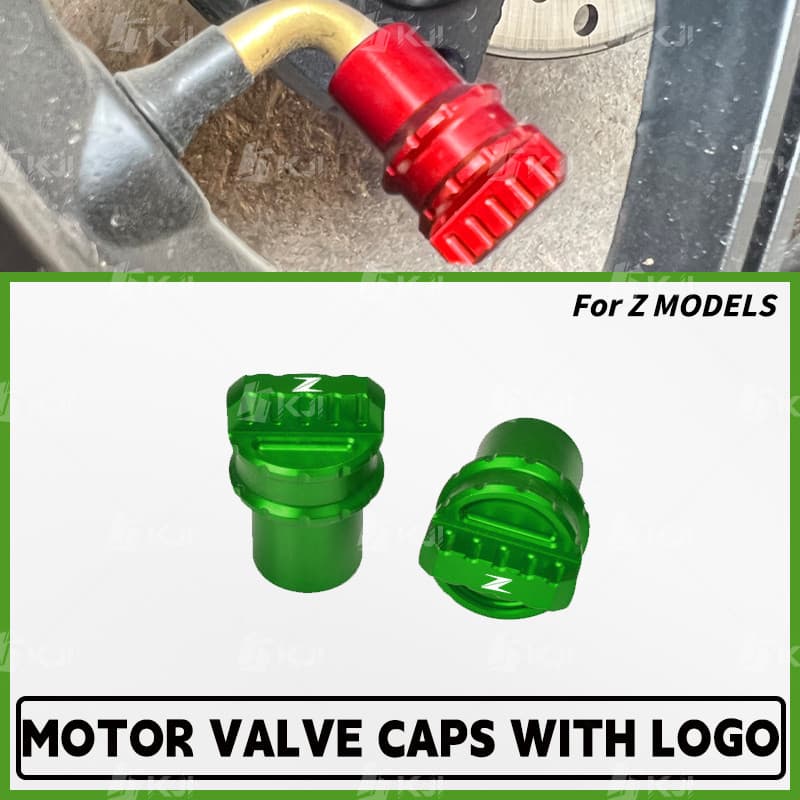 Para Kawasaki Z900/Z800/Z750/Z650/Z500/Z400/Z300/Z250/Z125 Tampas Da Haste Válvula Do Pneu Tubo De Ar