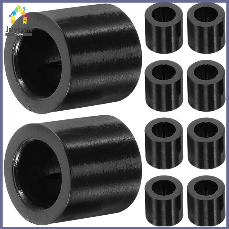 30 Peças Virolas De Taco De Bilhar De Fibra Preta Portátil Com Suave Para Uso Doméstico juyxunn